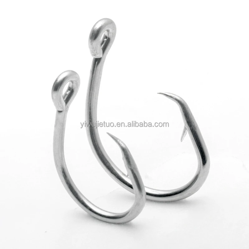 Superior quality circle hooks carbon steel octopus jigging assist hook deep sea fishing hook