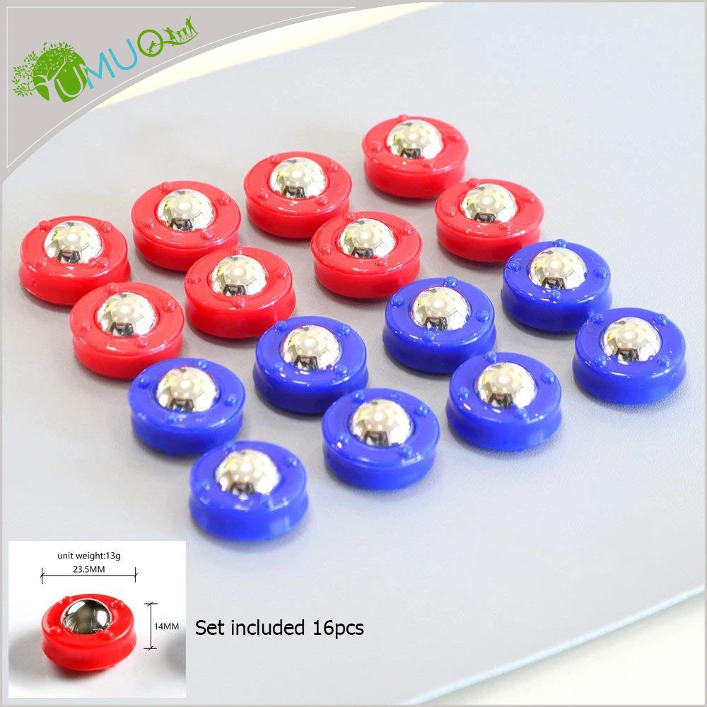 YumuQ Tabletop / Table Top 2 IN 1 Shuffleboard and Board Curling Games Indoors and Outdoors Kids and Family Games