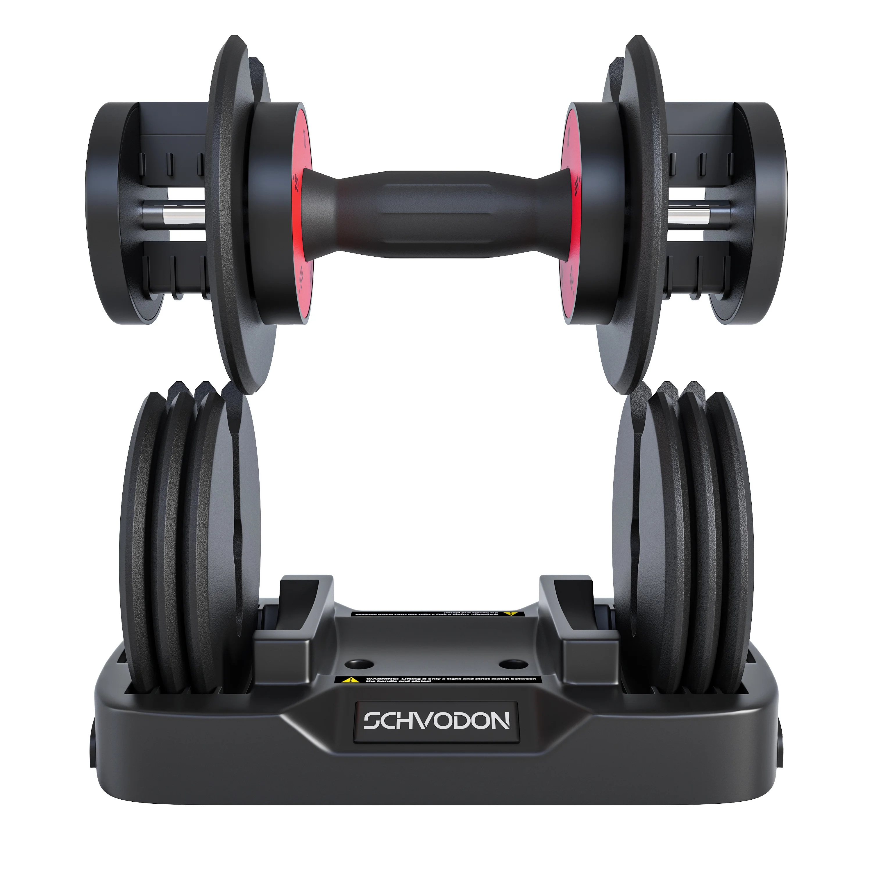 Schvodon home gym new design dumbbells for women strength training dumbbells set fitness equipment adjustable dumbbell