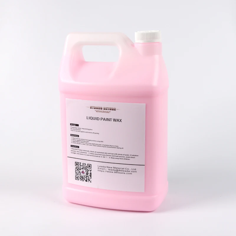 High-Gloss Finish Water-Based Carnauba Wax for Premium Car Care