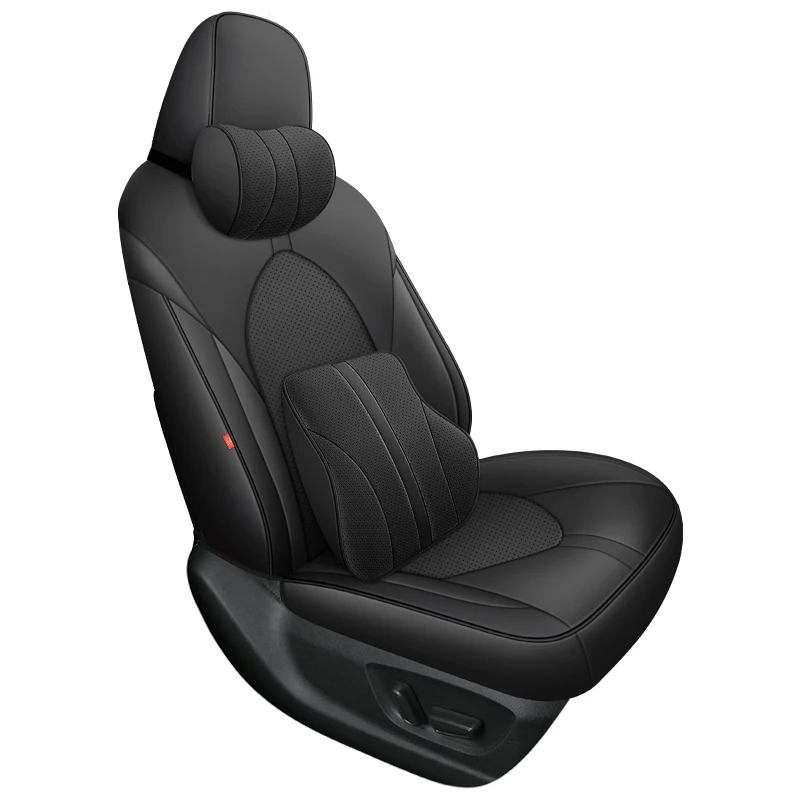 Sports Style  PU Leather Car Seat Covers Full Set Protector for Toyota Camry