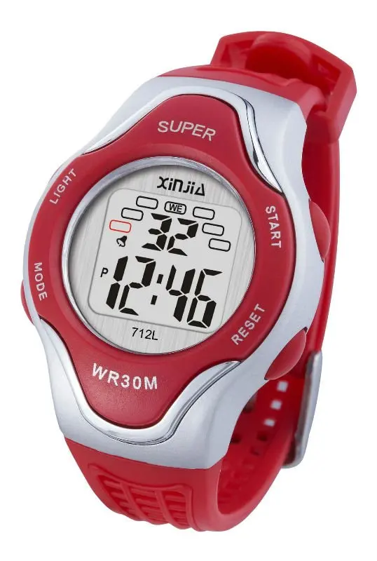 В западном стиле; Наручные часы с 7 цветов светодиодной подсветкой