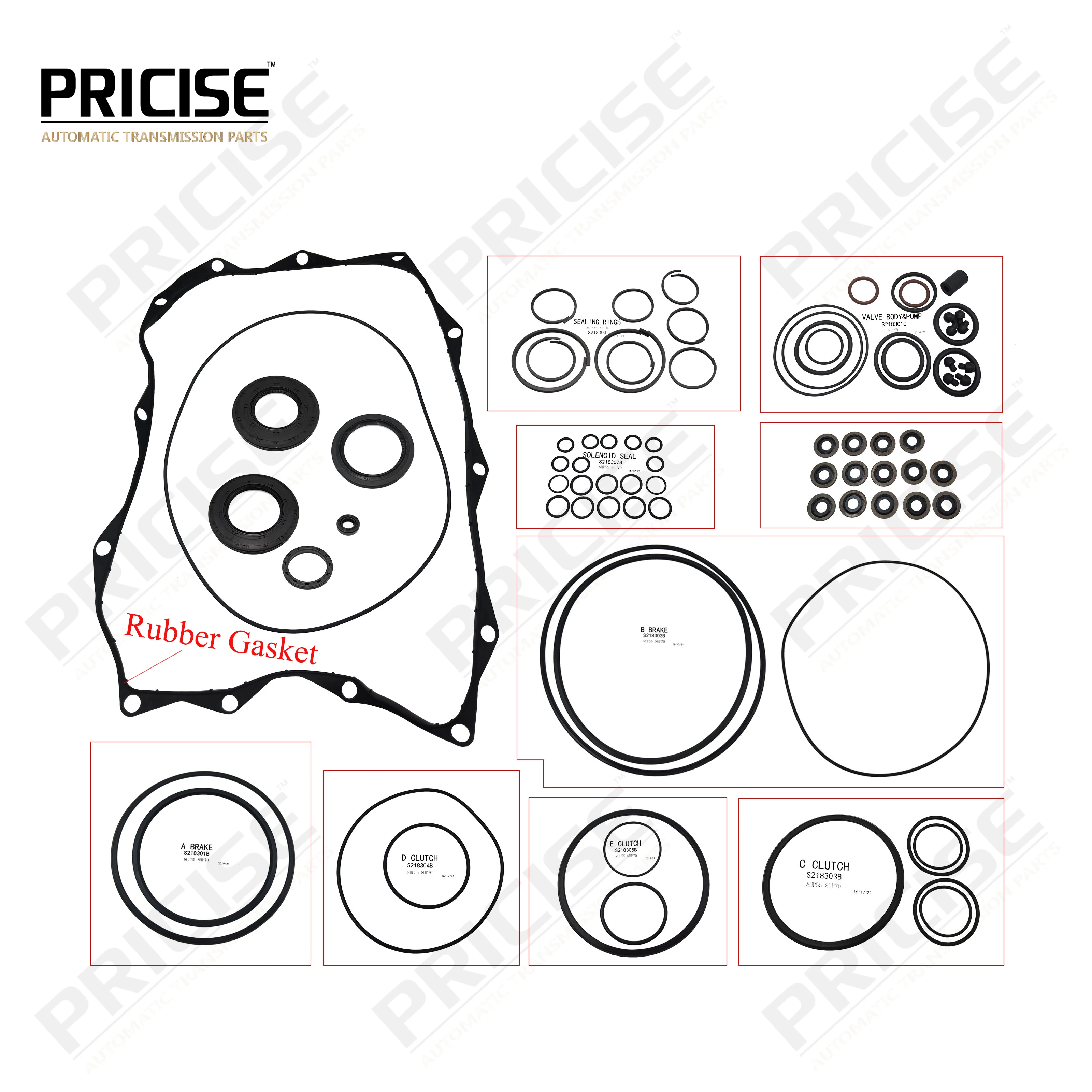 Набор для ремонта автоматической коробки передач K218900C 8HP70 для редуктора ZF8HP70