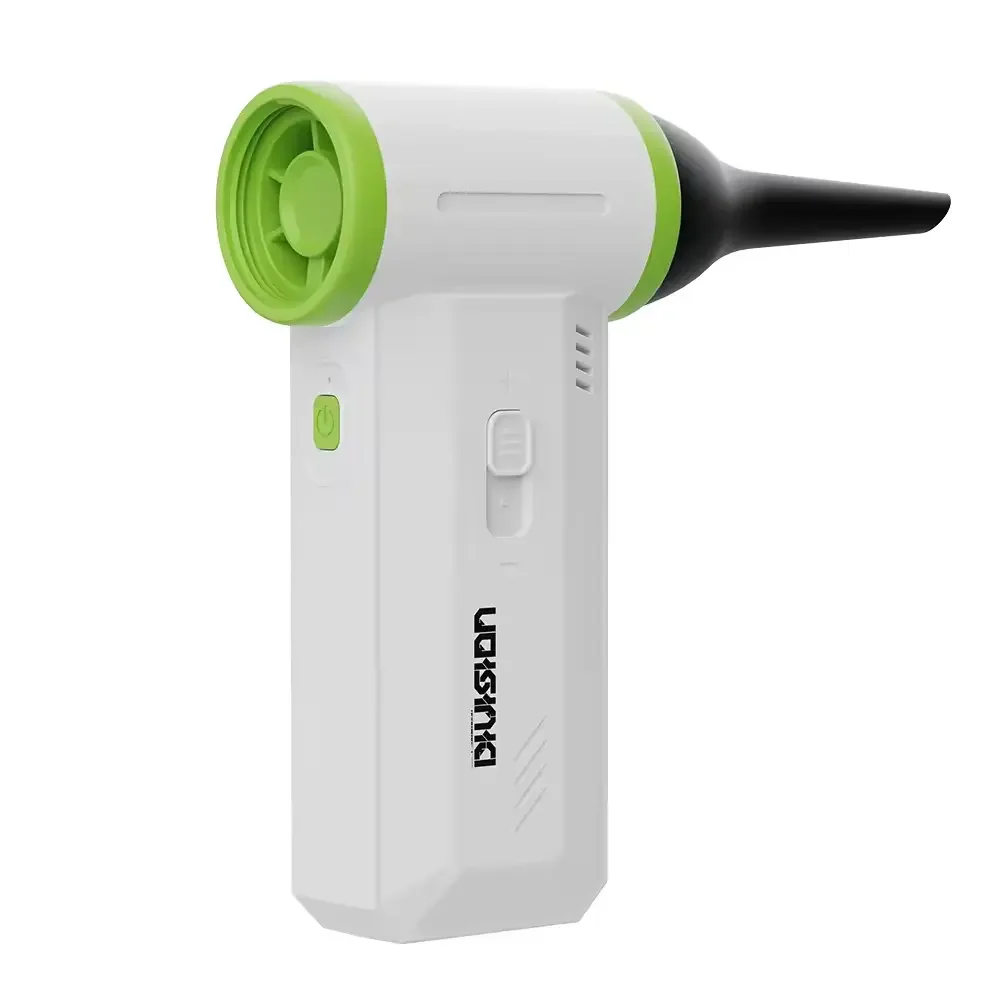 2024 New R&D Portable Handheld Rechargeable Pet Hair Dust Blower High Speed Fan Smart Computer Keyboard Vacuum Cleaner 130000R