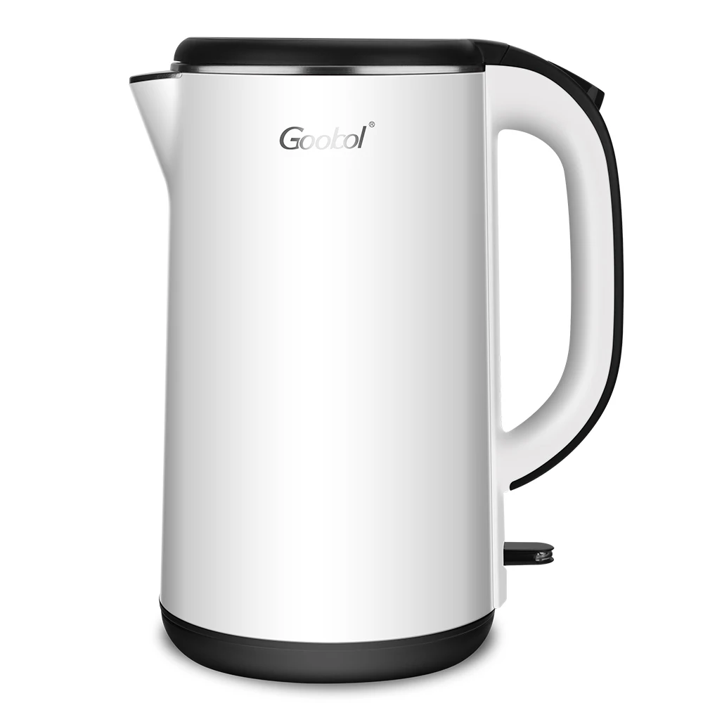 110V Electric Kettle Household Stainless Steel Water Boiling Pot 2L Kettle Home Appliance