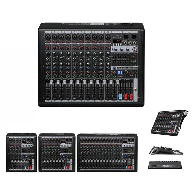 B series pure mixing console, professional stage performance, wedding small mixing console, home karaoke mixing tape effect