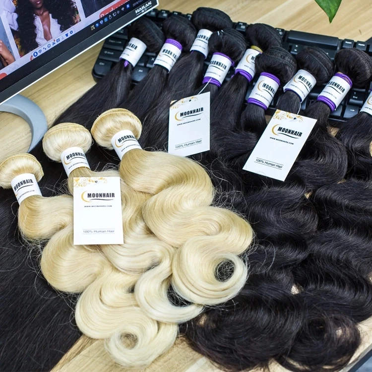 Wholesale Virgin Human Hair Bundle Vendors,Raw Virgin Brazilian Cuticle Aligned Hair,Mink Brazilian Raw Human Hair Weave Bundles