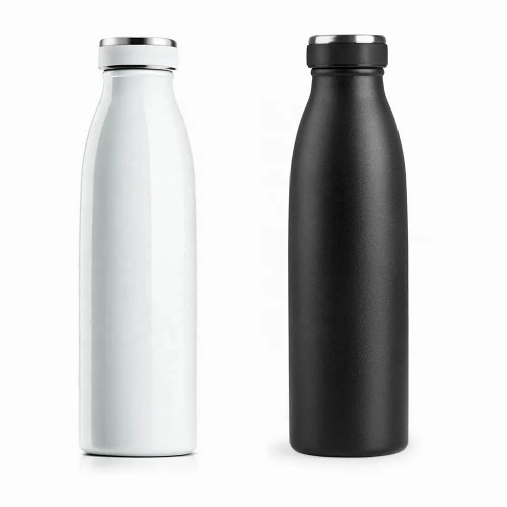 500mll stainless steel vacuum insulated milk bottle  eco friendly  thermo water bottle custom vacuum flask with BPA free lid