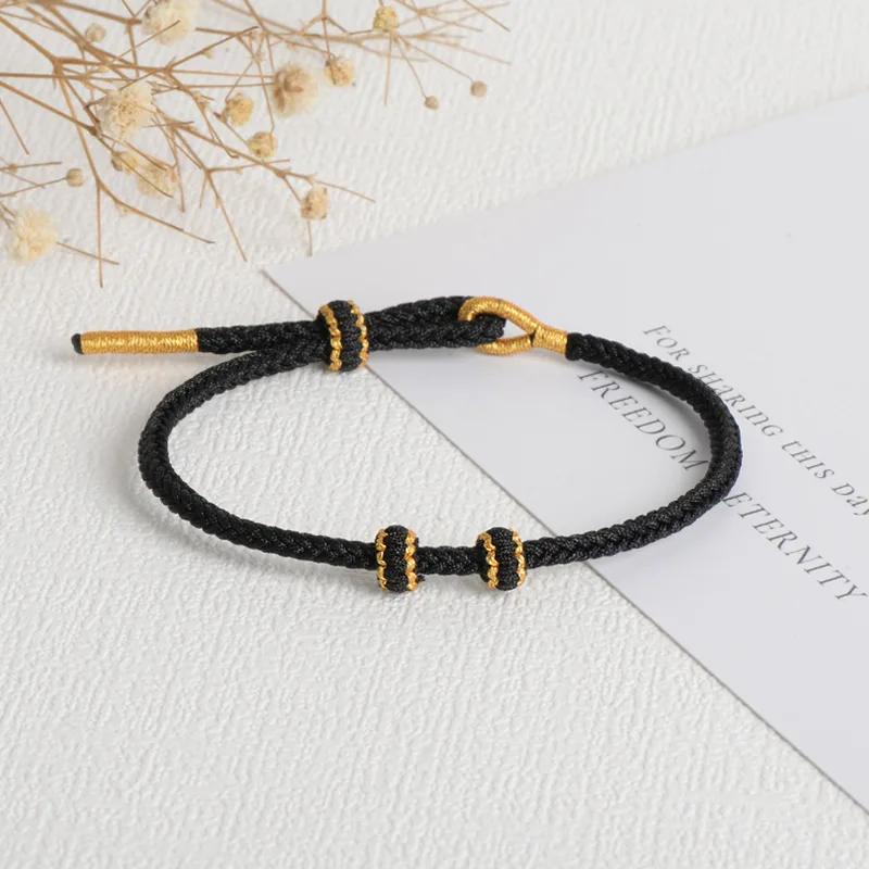 Bohemian Style Fashion Women Men Jewelry Couple Cotton Rope Handmade Woven Friendship Lucky Colorful String Charm Bracelet