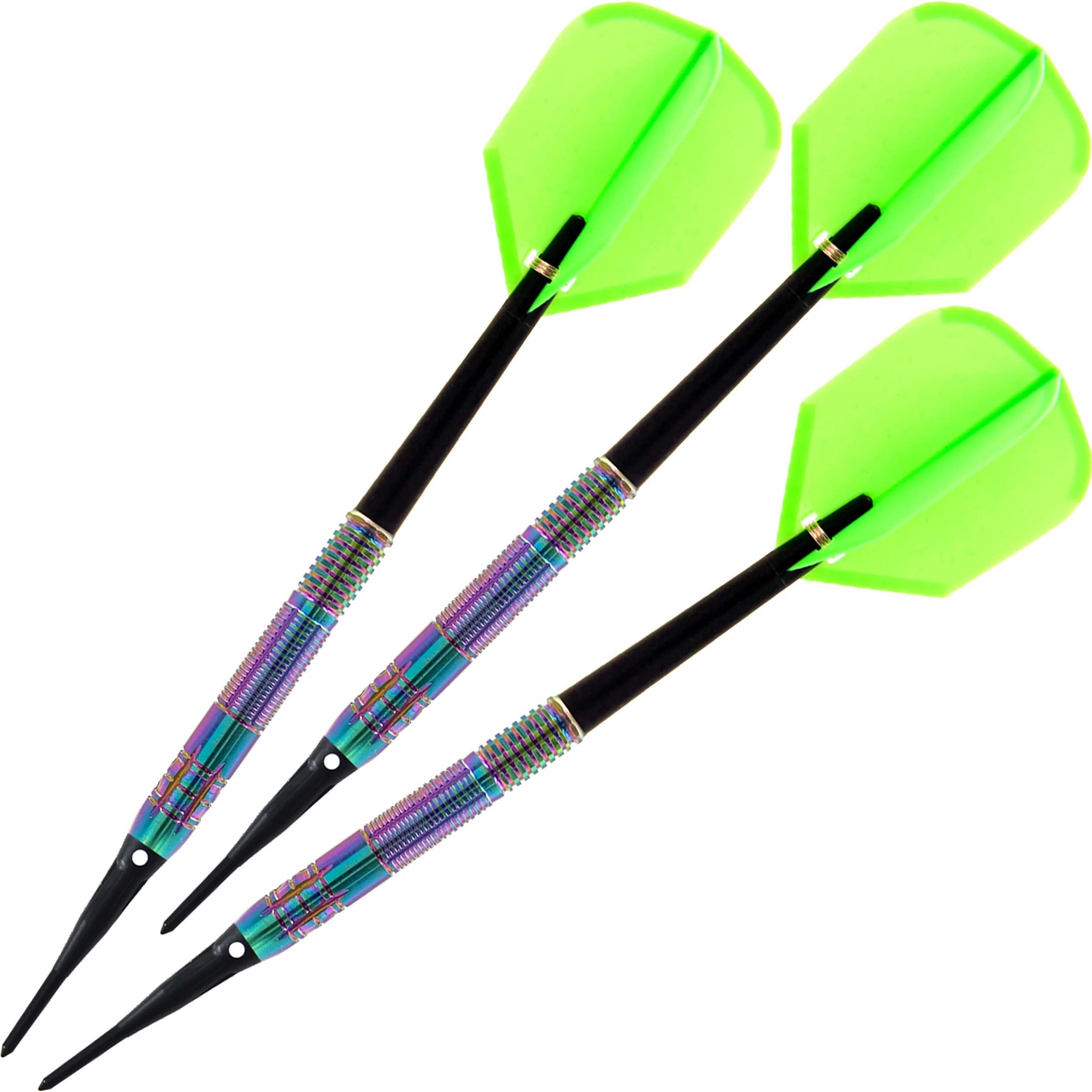 China factory Customized high Quality PVD coating colorful tungsten soft tip darts