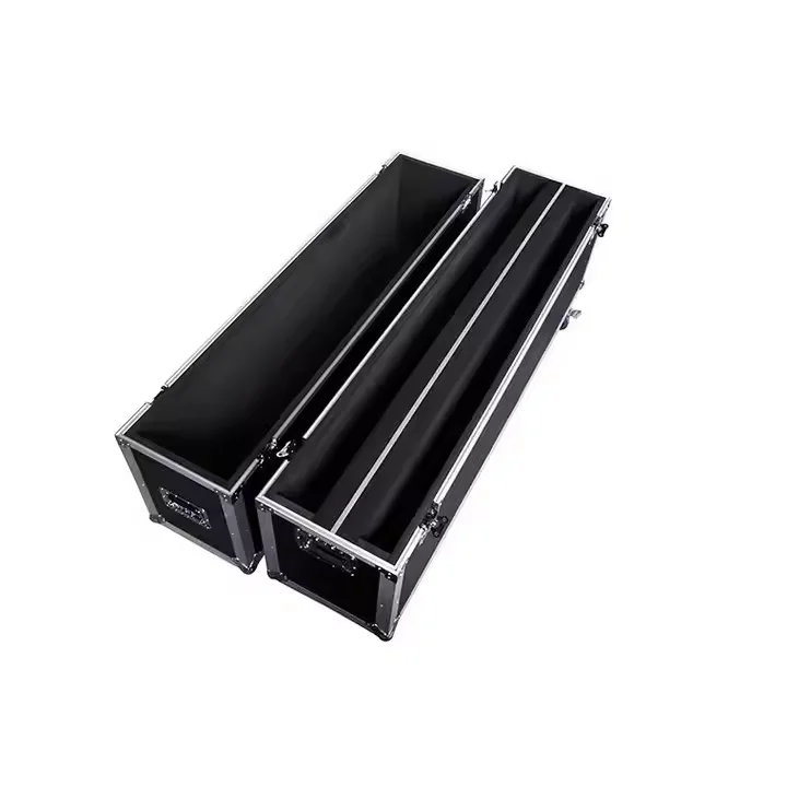 TV LED Screen Protector Flight Case Aluminum Metal with Built-in EVA Sponge Shockproof Safe Storage Customized