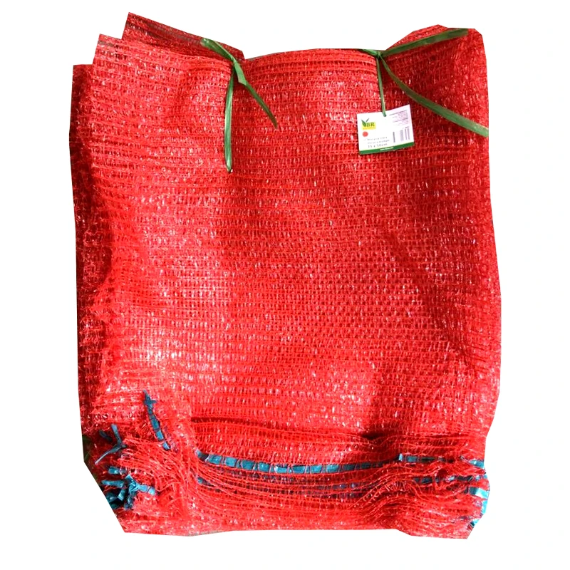 Top Sale Customized PP PE Drawstring Vegetable Mesh Bag Packing 50Kg Onions Potatoes