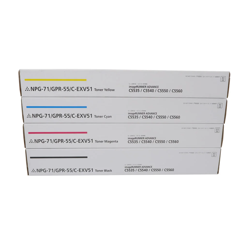  Тонер-порошок NPG71/GPR55/EXV51 для ImageRunner ADVANCE C5560 C5550 C5540
