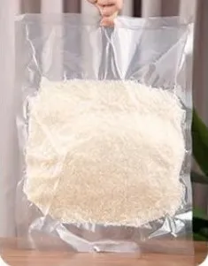 Custom Freshness Preservative Heat Seal Plastic Embossed Vacuum Embossed Textured Vacuum Seal Storage Food Packaging Bag