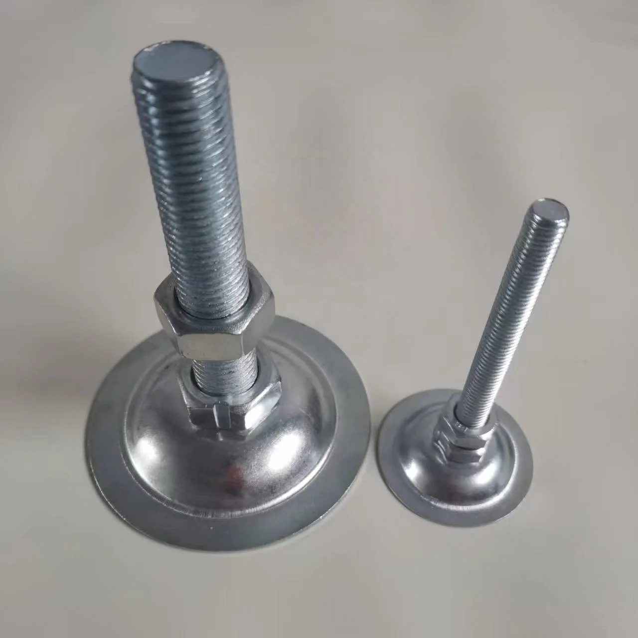 Leveling Feet Adjustable Leg Levelers Metal Industrial Material Handling Equipment Parts Gold Dining Chair Machine Feet Pp+steel