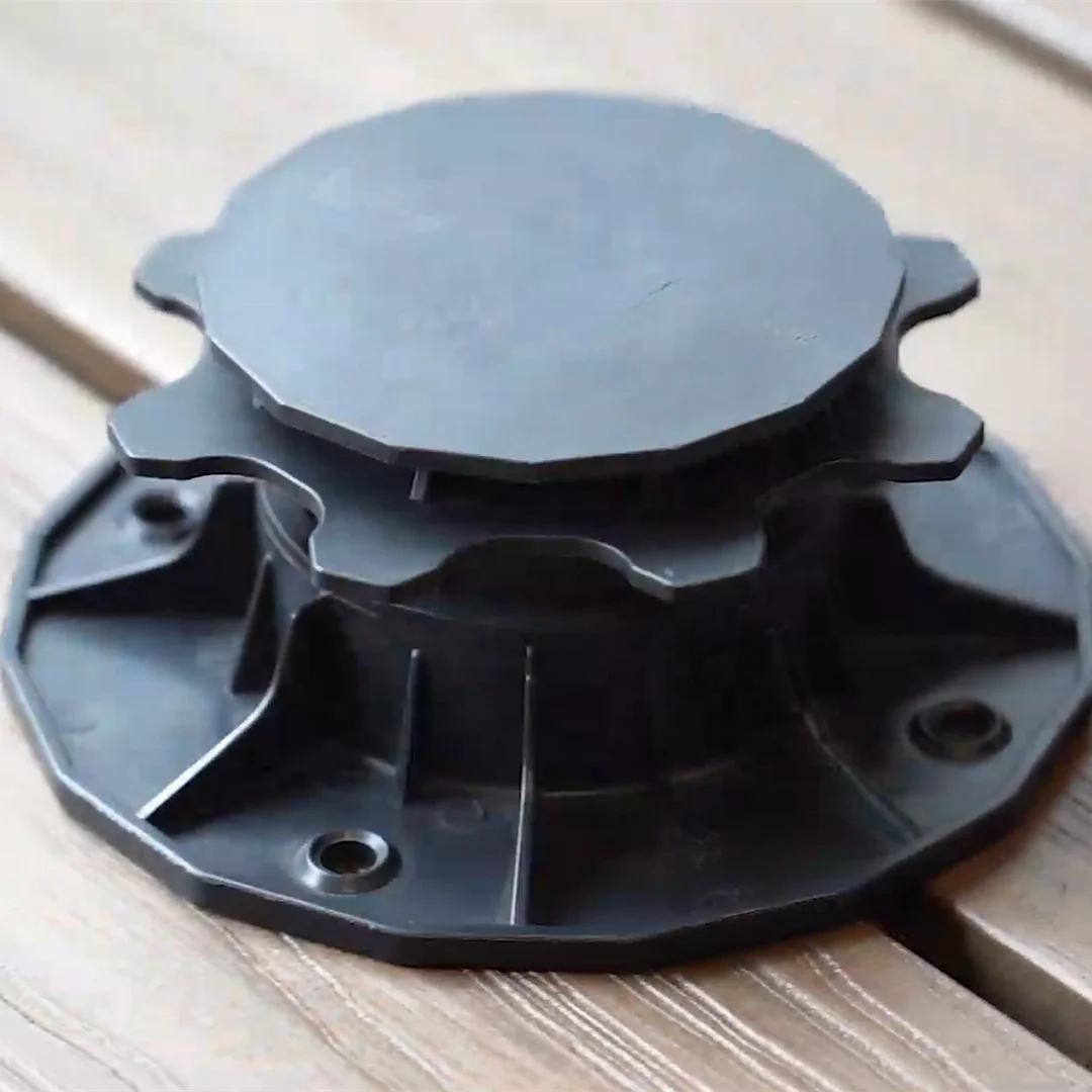 Adjustable Pedestal for Wood Decking Plastic Paver Support Flat Head Pads XF-T204A 65-145 mm Base