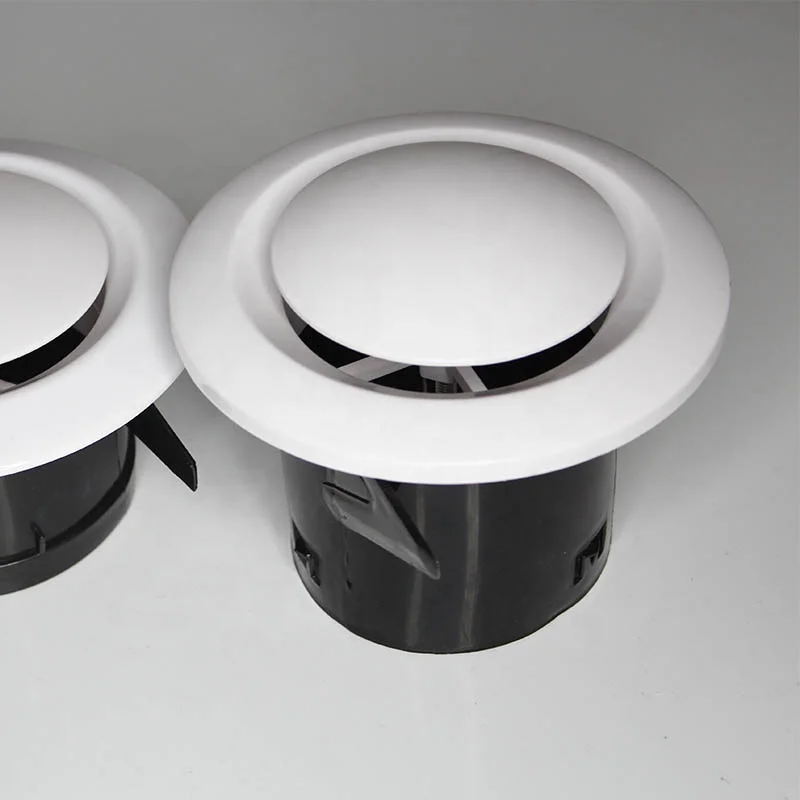 Exhaust Vent 4/6/8 inch Plastic Air Conditioning Supply Round Air Grille