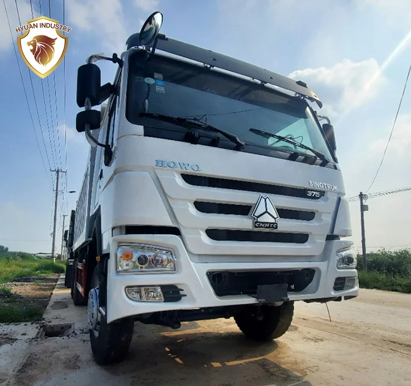 2010-2019 Sinotruk Howo heavy duty dump truck 371 horsepower 3 axle 6x4 used and new tipper truck for sale