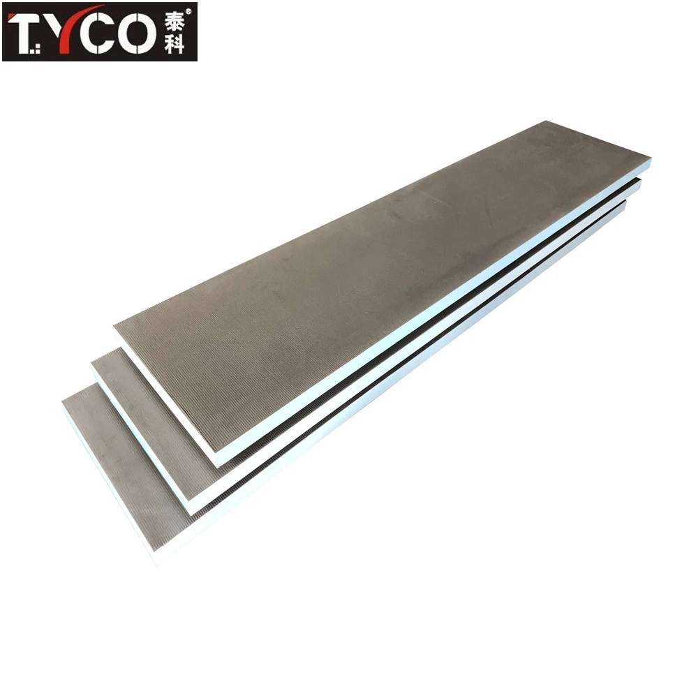 XPS foam plus fiberglass and cement mortar insulation board fireproof Passed
