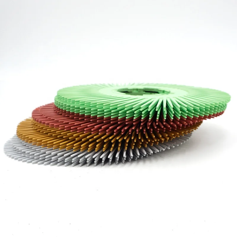 High Quality 3M Yellow 80# Bristle Brush Disc 6 inch Bristle Discs For Polishing