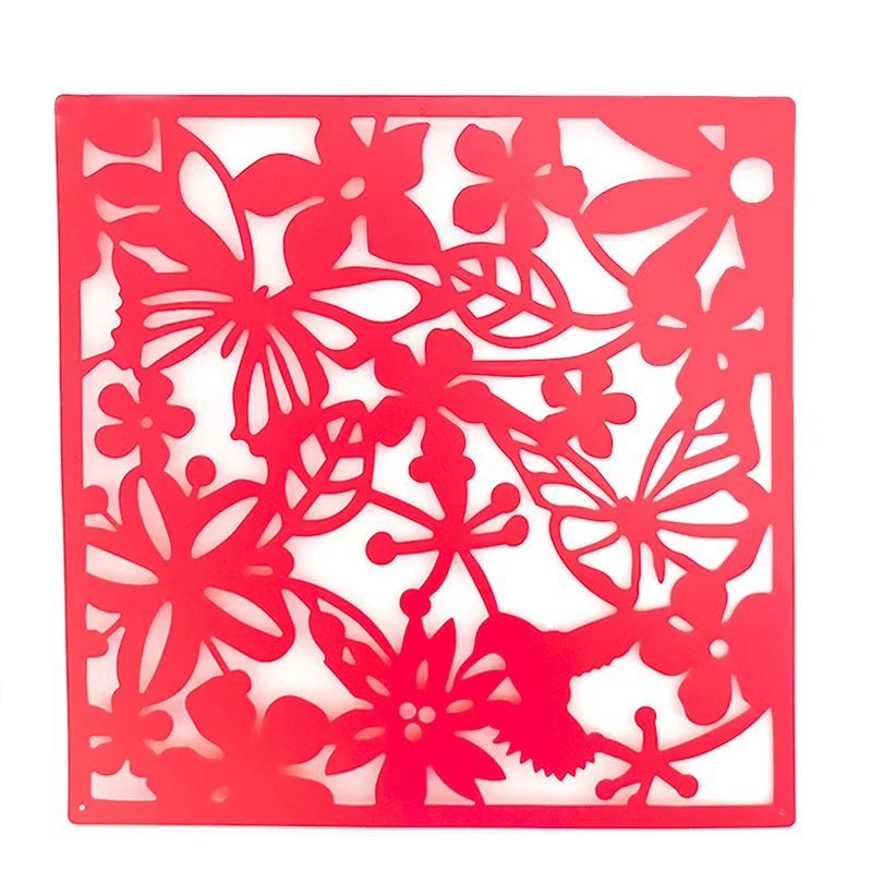 Hot Sale PP Combinable Hanging Screen For Painting Tile/Wall/Furniture For Home Decoration