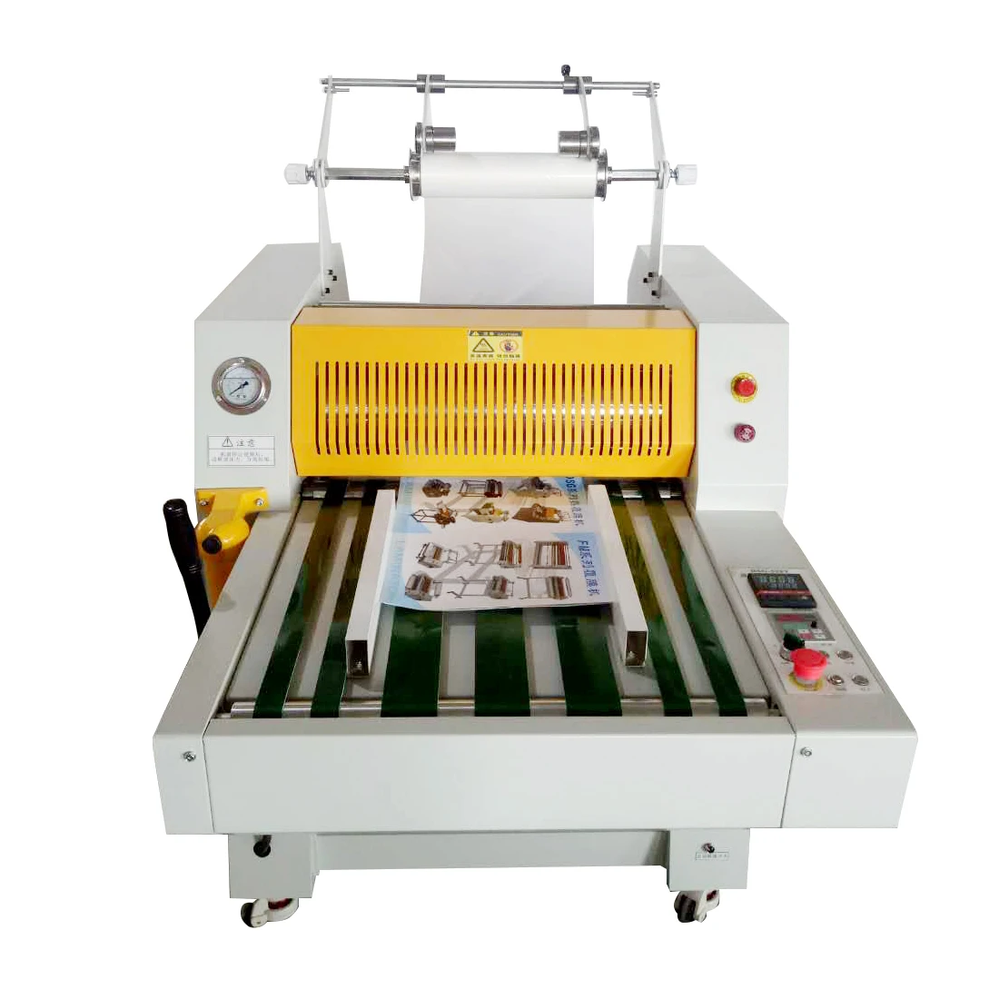 automatic feed laminating machine a3 semi-automatic feeder for hot laminator heavy duty laminating machine
