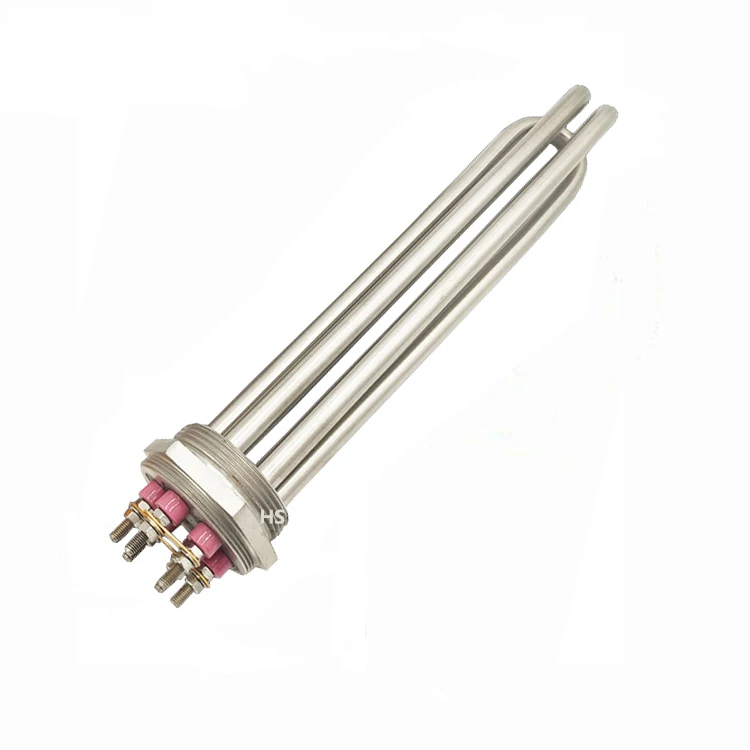 4.5KW 5KW DN40 DN50 Thread Water Tank Tubular Heater Screw Immersion Heater Heating Element