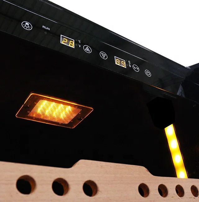 Cigar Humidor cabinet with humidity and temperature controllers system 600 count cigar display cigar Fridge