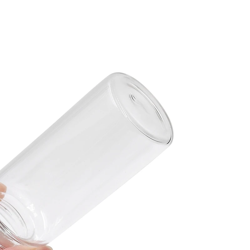 D 34mm H 83MM  glass pro roll tube 5 pcs put into with child proof cap