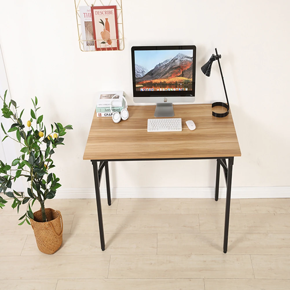 Новинка 2020, популярная металлическая и деревянная рабочая станция, компьютерный стальной офисный стол/