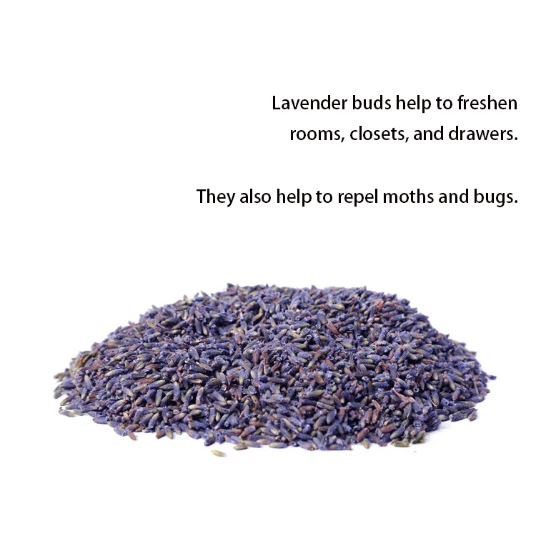 Hot Sales Small MOQ Custom LOGO Moth Repellent Lavender Buds Dried Lavender Sachet Bags