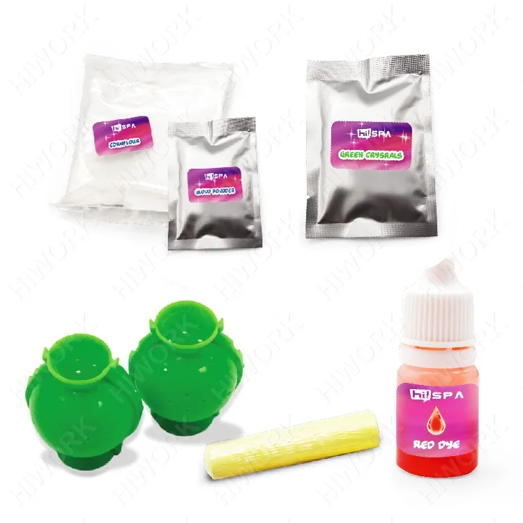 DIY Educational STEM Toys Magic Making Elastic Ball Glowing Lab Kit For Kids