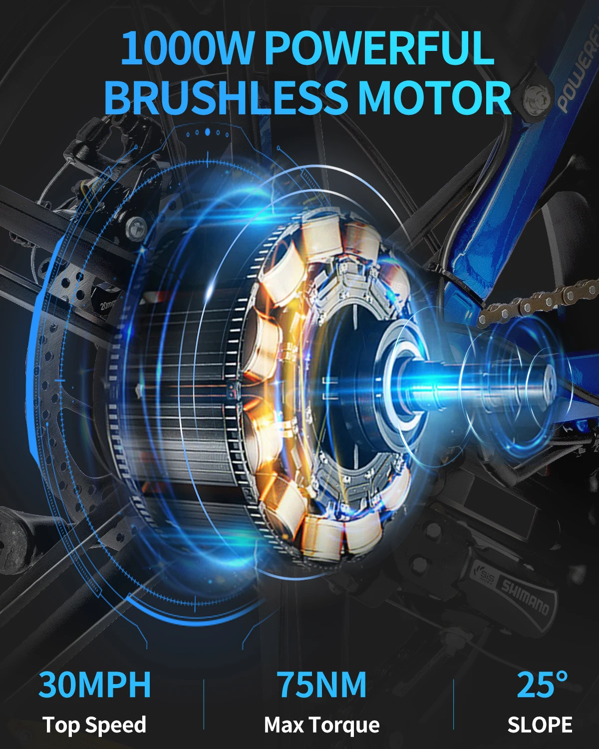 2024 Aluminum Alloy Folding Fat City Bicycle Long Range Off-Road Ebike with 48v Smart Electronic Lithium Battery for Adults