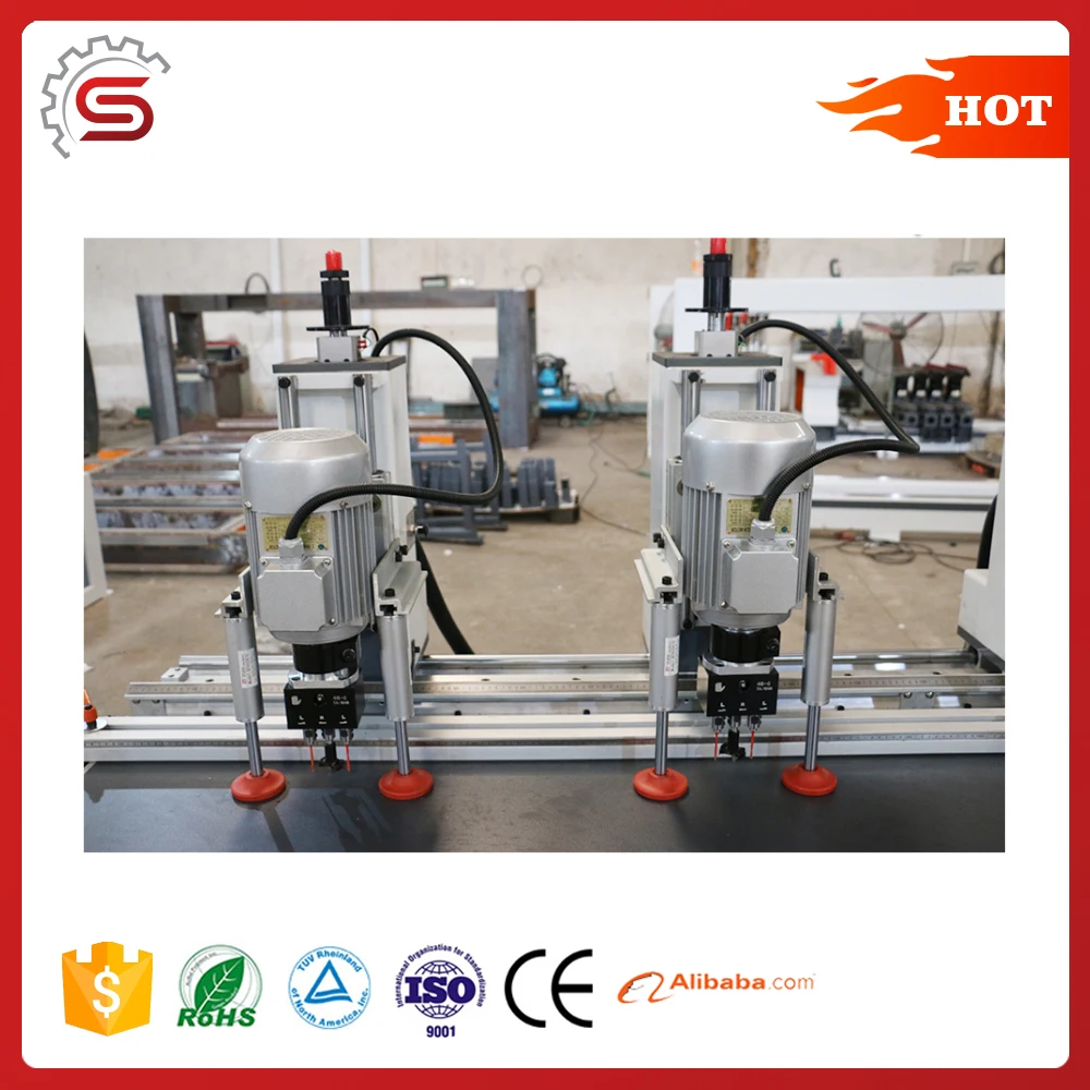 woodworking four rows wood drilling machine boring machine  for door kitchen cabinets