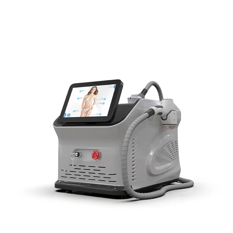 Mini Laser Hair Removal Machine 808 Diode Laser High Power Hair Removal Machine Portable 1064
