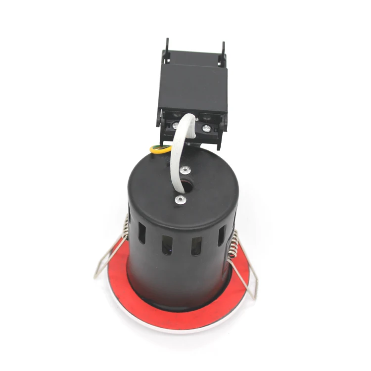 Противопожарный светильник IP20 GU10 70 мм со сменной крышкой