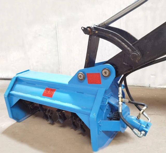 Hydraulic 1500mm flail mower for excavator