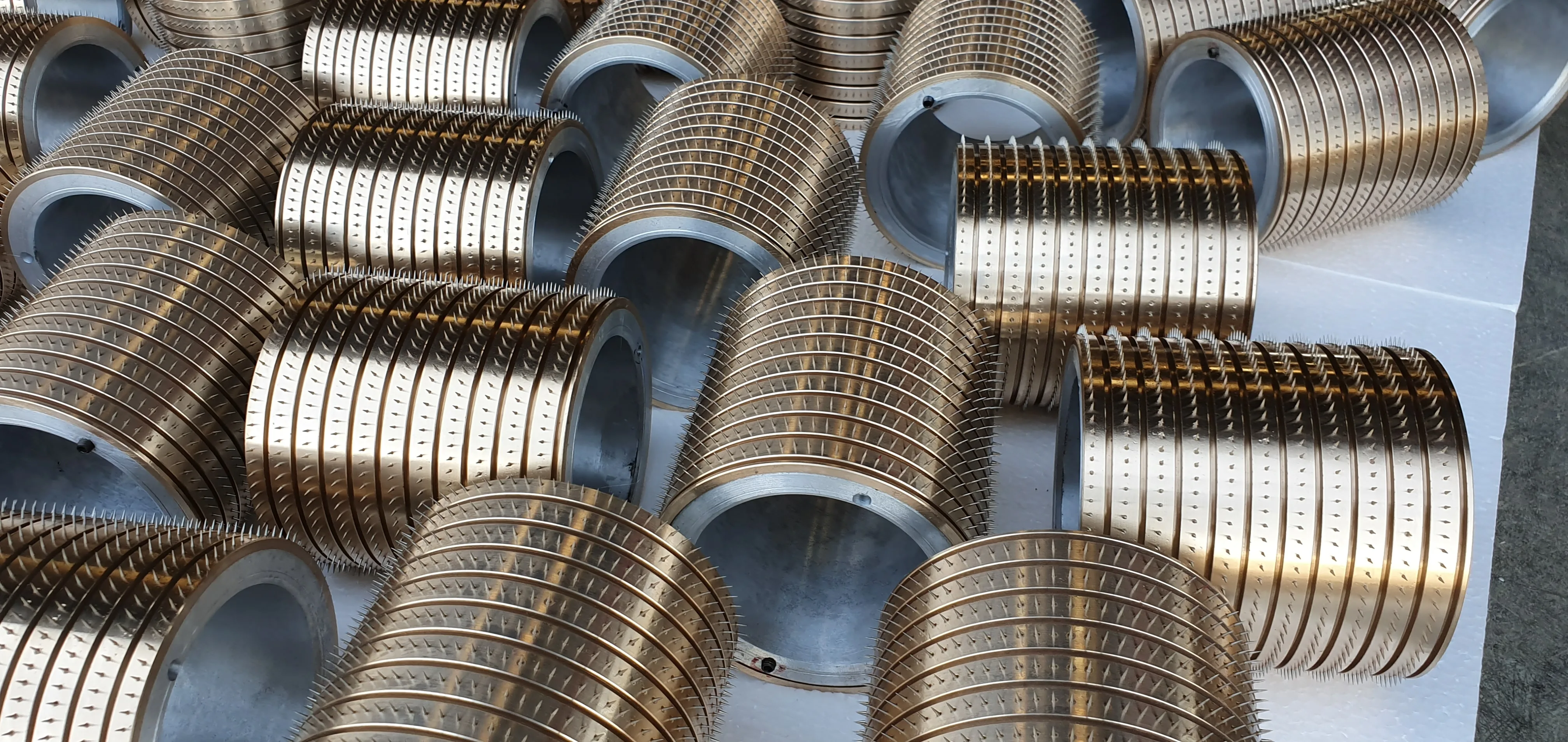 pinned Brass Roller Spiked Roller Perforating Roller with best price