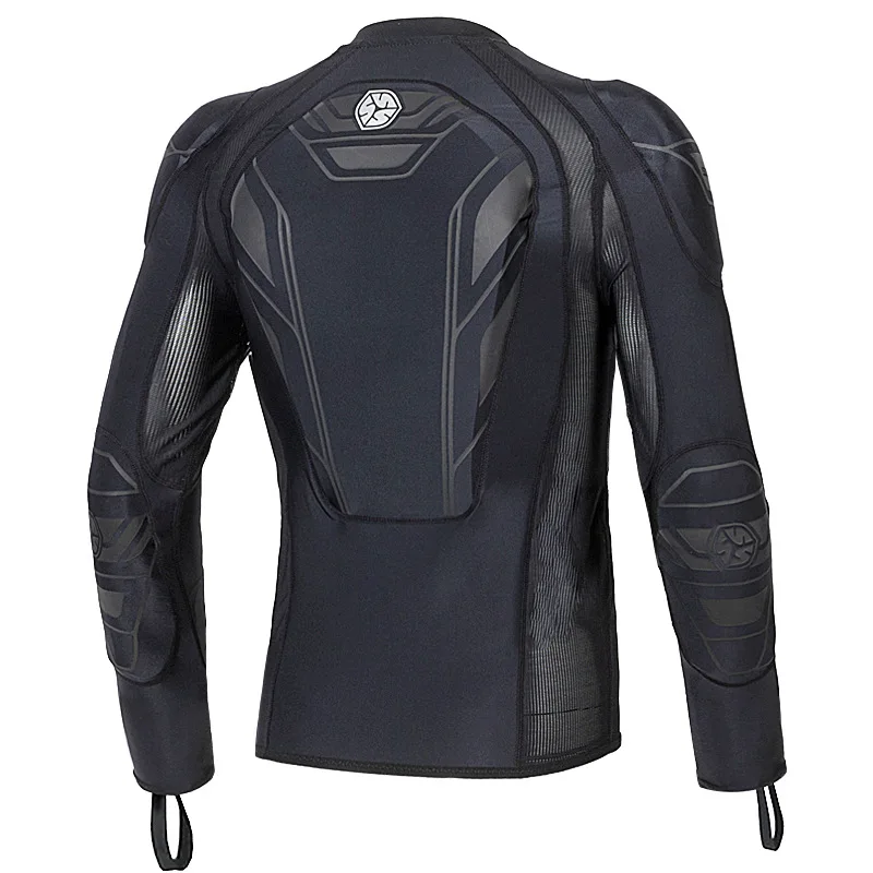 SCOYCO AM03 Мужская мотоциклетная куртка для мотокросса для езды на мотоцикле Утвержденная CE растягивающаяся тонкая защита для груди и спины