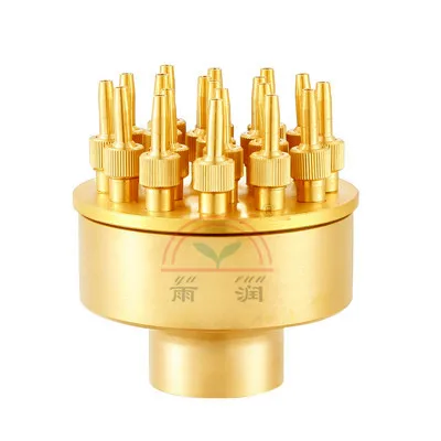 Manufacturer Supply Musical Dancing Fountain Water Spray Jet Nozzle Outdoor Copper Water Fountain Nozzles