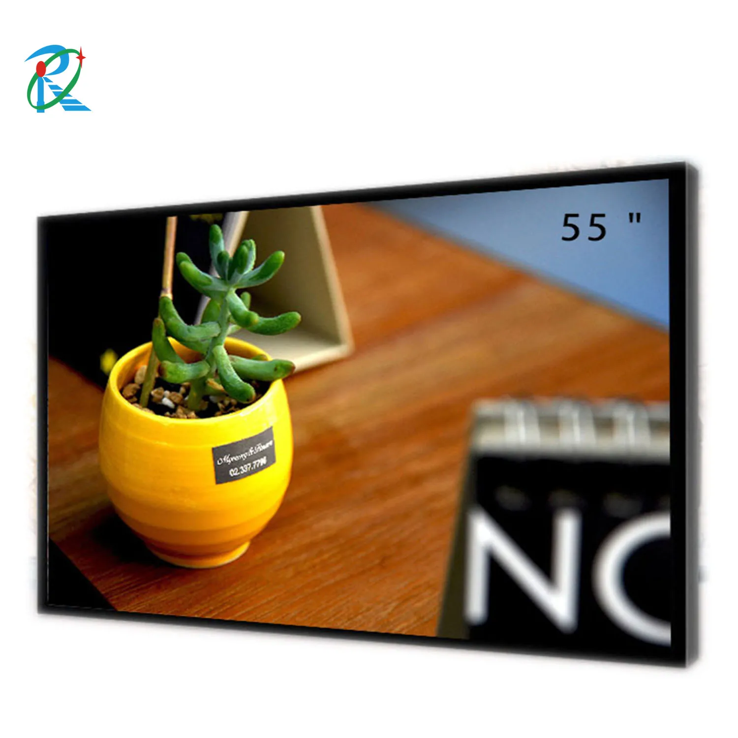 1500nits 55 Window Display high color 4K 16:9 low power consumption 160W tv screen with menu board lcd outdoor tv