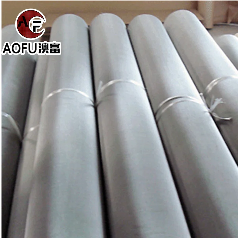 Stainless Steel Ultra Fine wire mesh 100 Micron Stainless Steel Filter Cloth Ultra Fine 304 316 316l Stainless Steel Wire Net