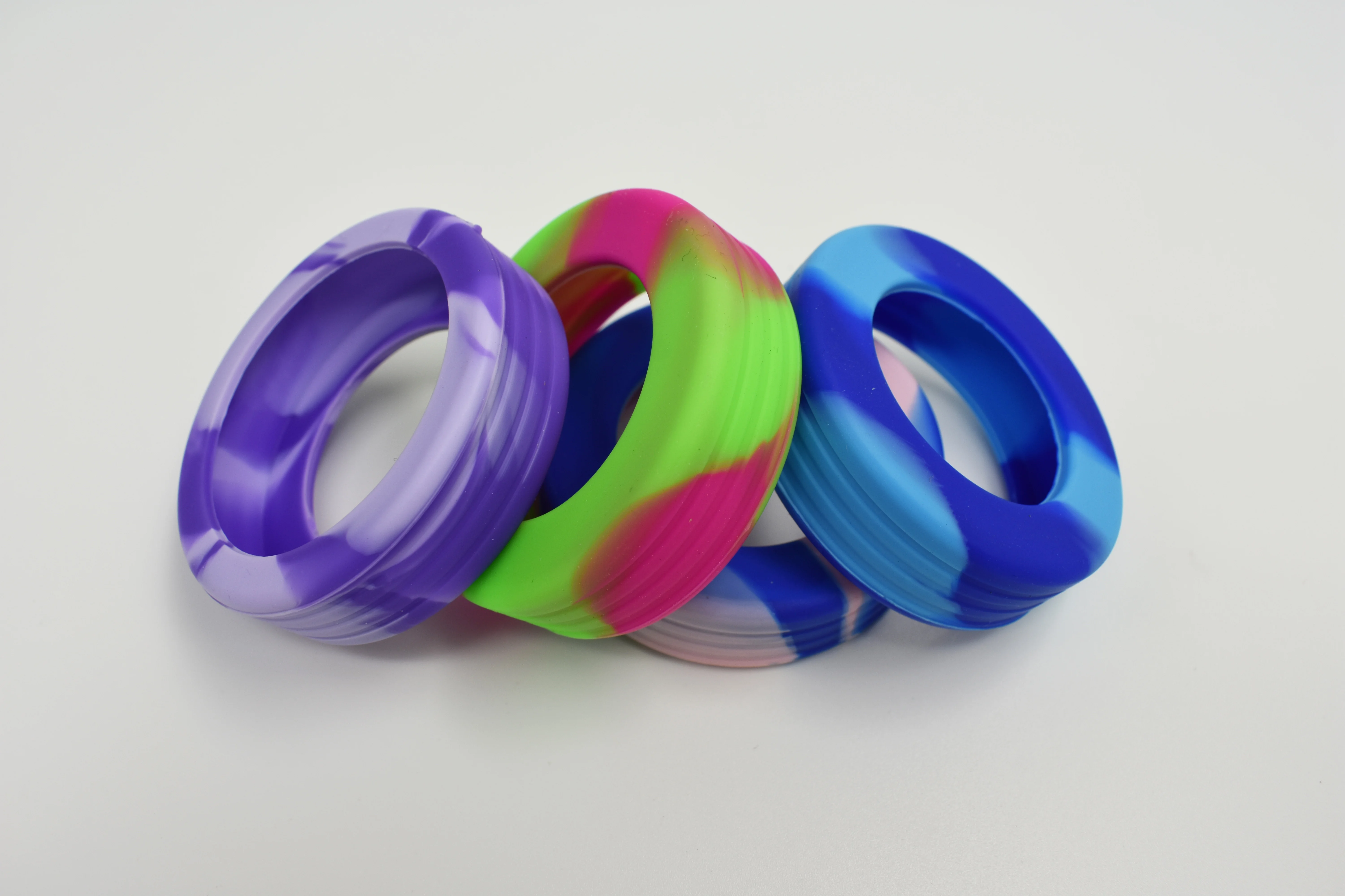 2024 Design Luggage Suitcase Wheels Cover Trolley Case Silicone Caster Cover Luggage Wheel Replacement Color Protection Cover