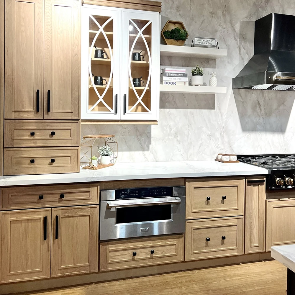 Factory Price Plywood Kitchen Cabinet  For Wholesales Bathroom Plywood wood kitchen cabinet ready to assemble cabinet