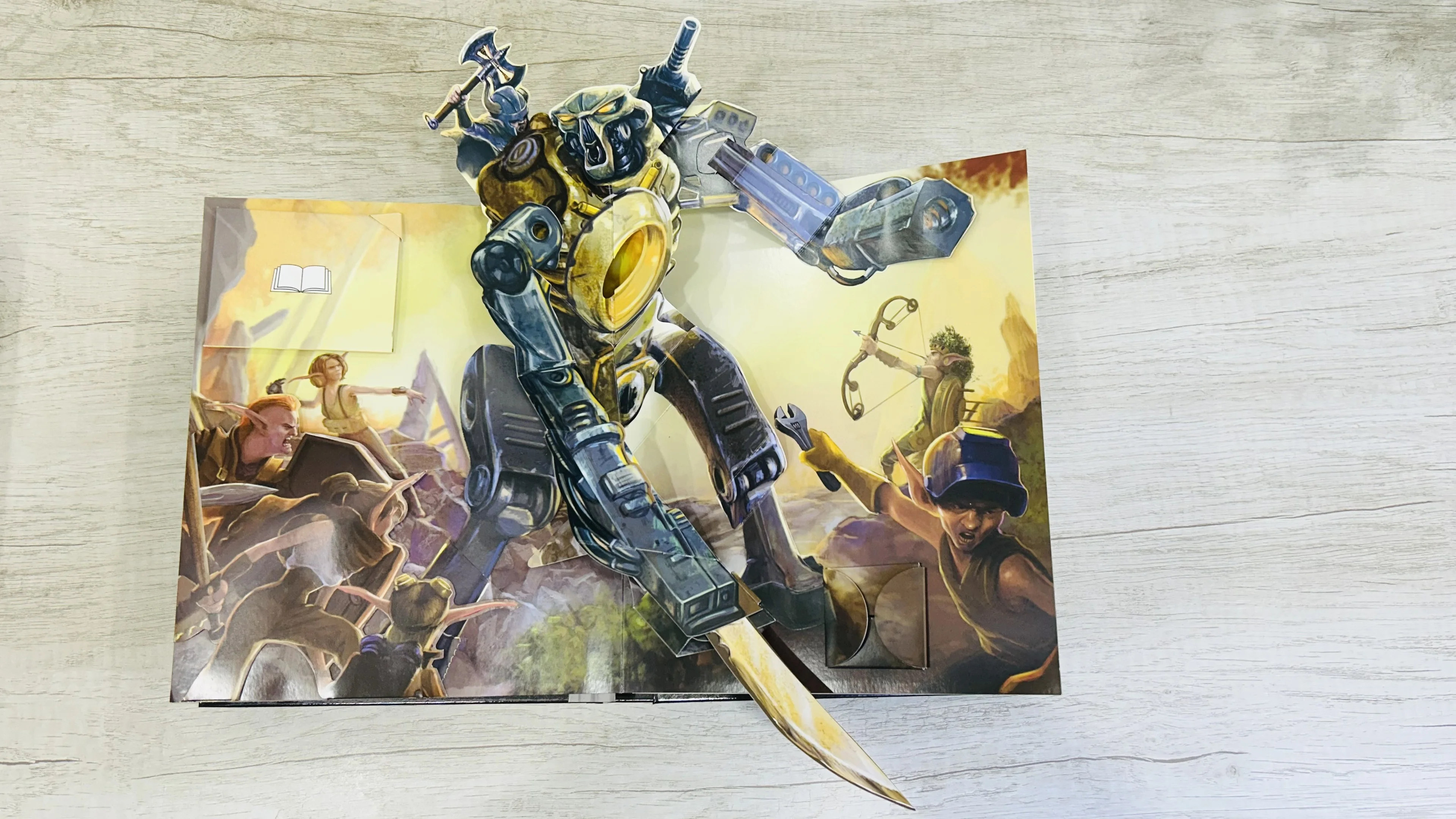 Yimi paper custom 3d pop up children book printing frightened Science fiction Various topics story pop up book for kids