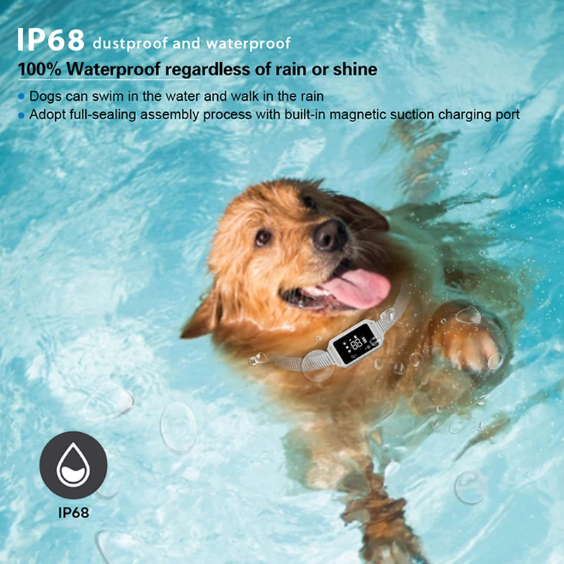 2021 прекратите лай устройство управление собакой антилай ошейник без ударов антилай ошейник для собак товары для дрессировки домашних животных экологически чистые Товары в наличии