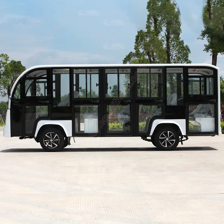  Классический красивый дизайн 11 сидений экскурсионный автомобиль электрический