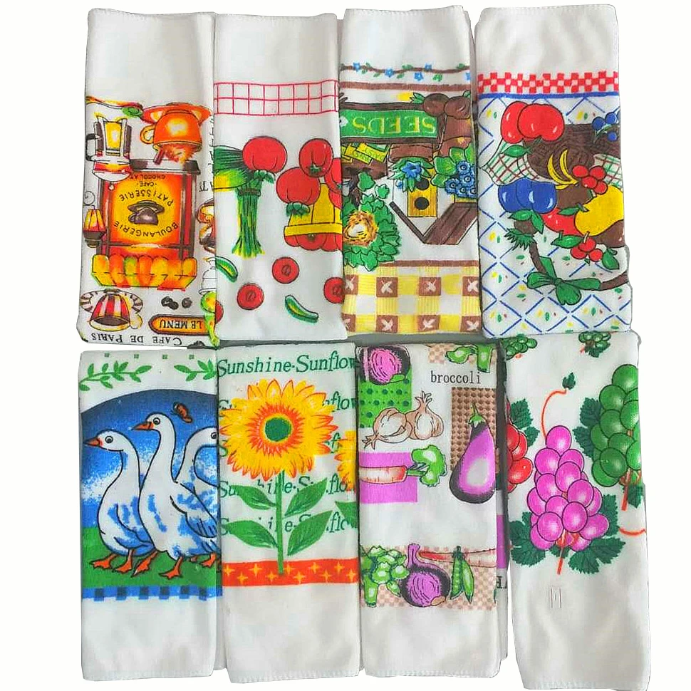 Factory wholesale India Christmas High Quality Cheap cotton tea towels