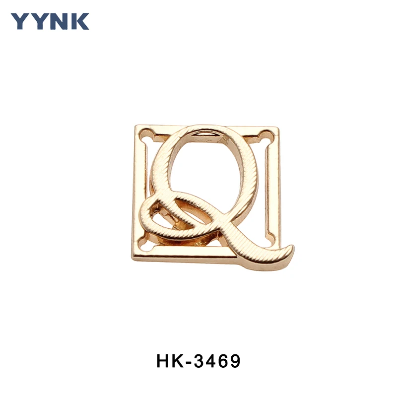 Handbag Clothing Swimwear Accessories Labels Garment Label Plate Tags Custom Embossed Logo Metal Zinc Alloy Customized Logo