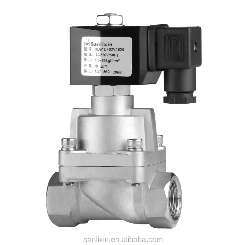 
SLA SS Series 2/2way Piston Operated Solenoid Valve 